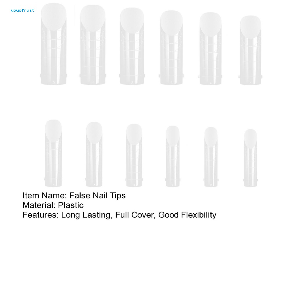 Hộp 120 Móng Tay Nối Giả Mềm Bằng Acrylic Cho Nữ