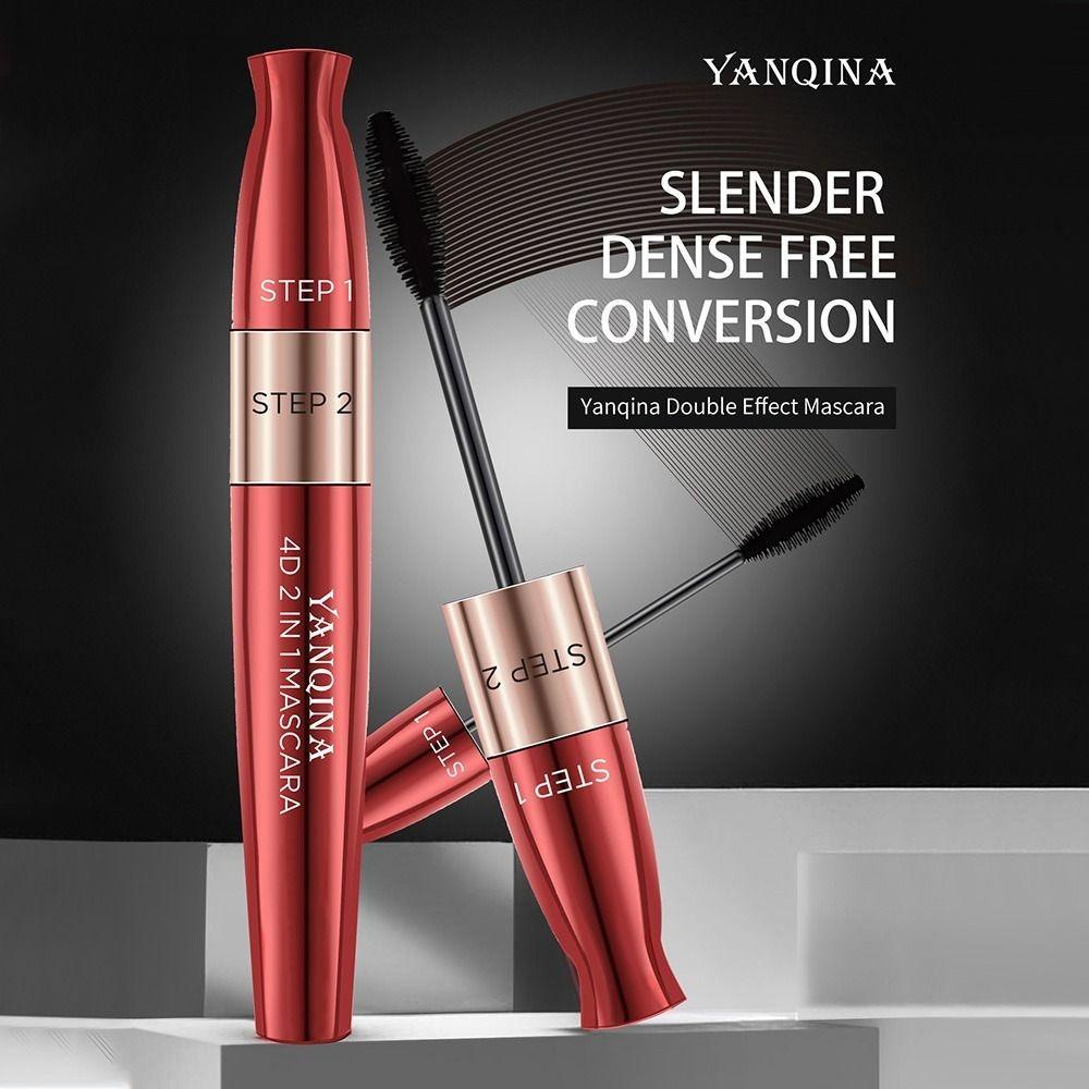 OKDEALS Mascara Sợi Tơ 4d Màu Đen Uốn Cong Làm Dài Mi Chống Thấm Nước Gấp 5 Lần