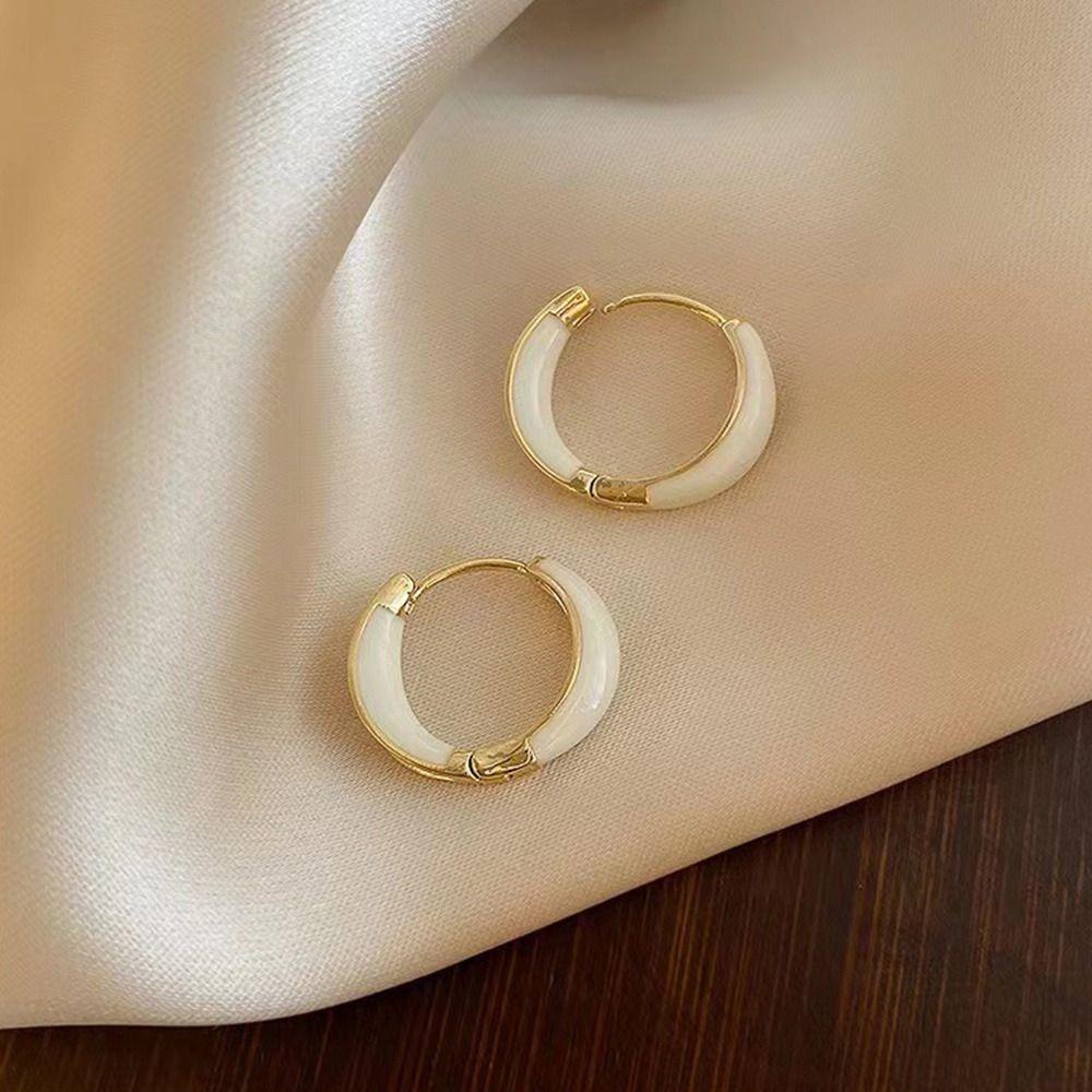 Bông Tai Hợp Kim Dáng Dài Phong Cách Hình Học Vintage Thời Trang Cho Nữ WMES15H