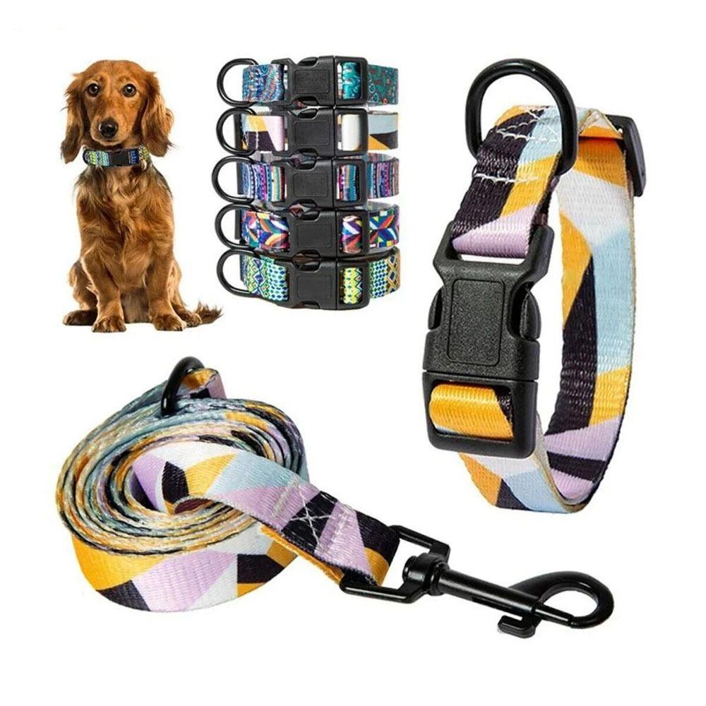 Vòng Cổ Thú Cưng Siêu Nhẹ In Họa Tiết