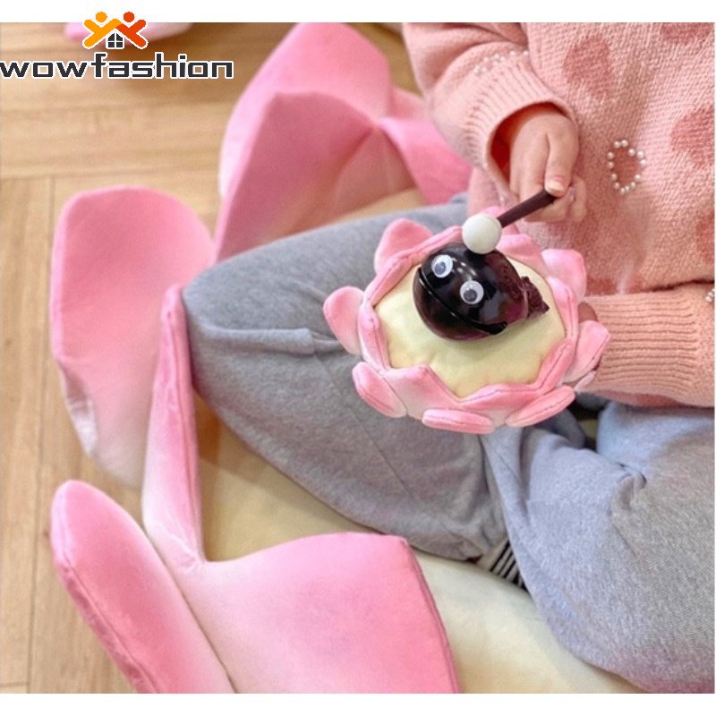 Gối Đệm Trang Trí Hình Hoa Sen