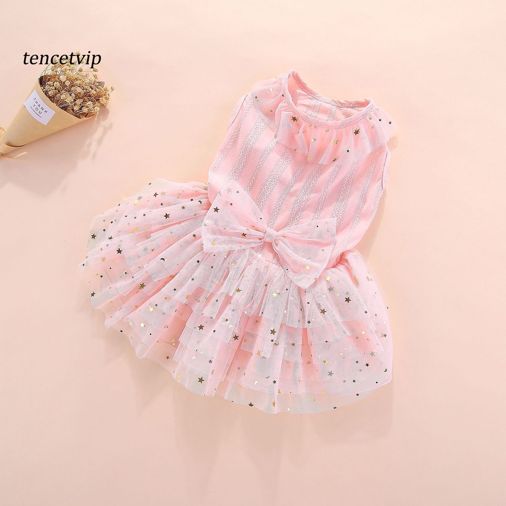 Váy Cotton Thoáng Khí Bắt Mắt Cho Thú Cưng