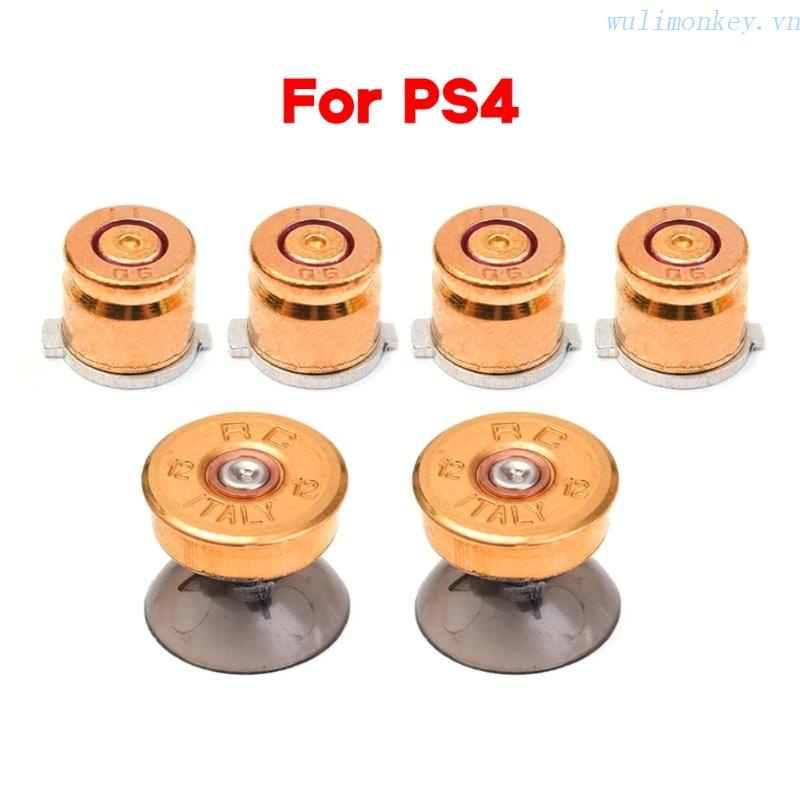 Bộ Nút Bấm Bằng Đồng Thau Cho Tay Cầm Chơi Game PS4 Pro