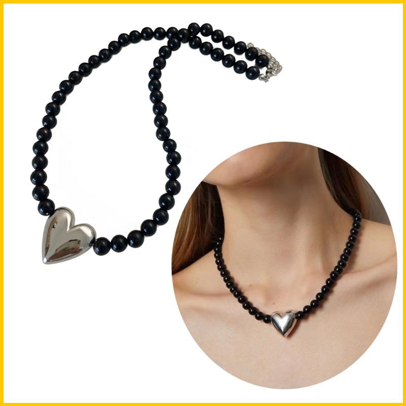 Vòng Cổ Choker Mặt Hình Trái Tim Nhỏ Thời Trang Cho Nữ