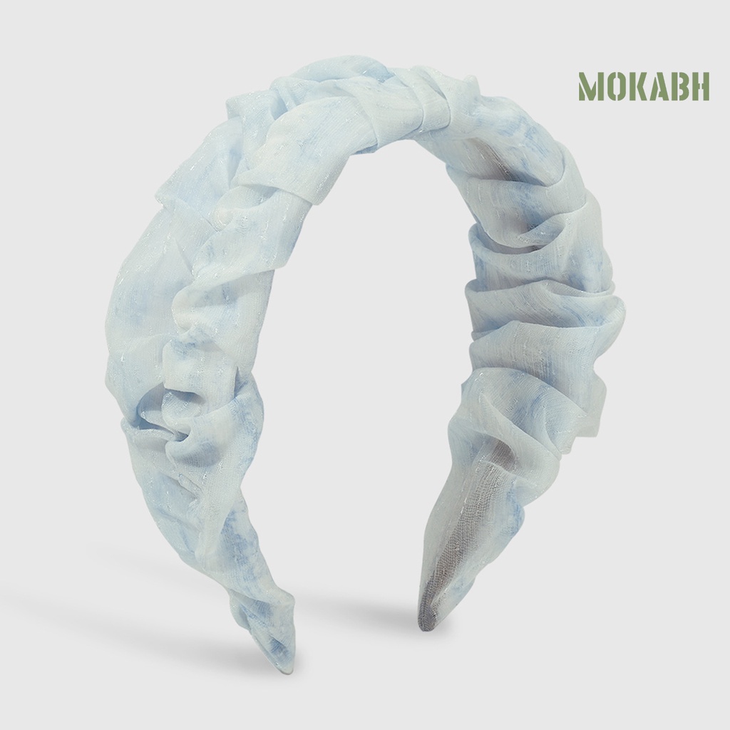 Băng Đô Vải Tuyn Chống Trượt Màu Sắc Gradient Thời Trang Cho Nữ