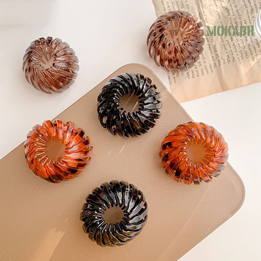 Kẹp Tóc Hình Tổ Chim Bằng Nhựa Phong Cách Vintage Cho Nữ