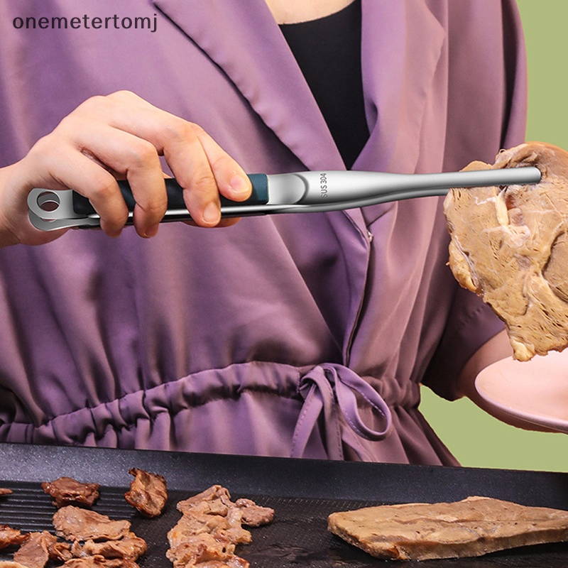 Kẹp Gắp Thức Ăn Bằng Thép Không Gỉ Chống Trượt Tiện Dụng Cho Nhà Bếp