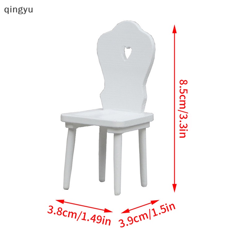 Mô Hình Ghế Đẩu Trang Trí Nhà Búp Bê Tỉ Lệ 1: 12