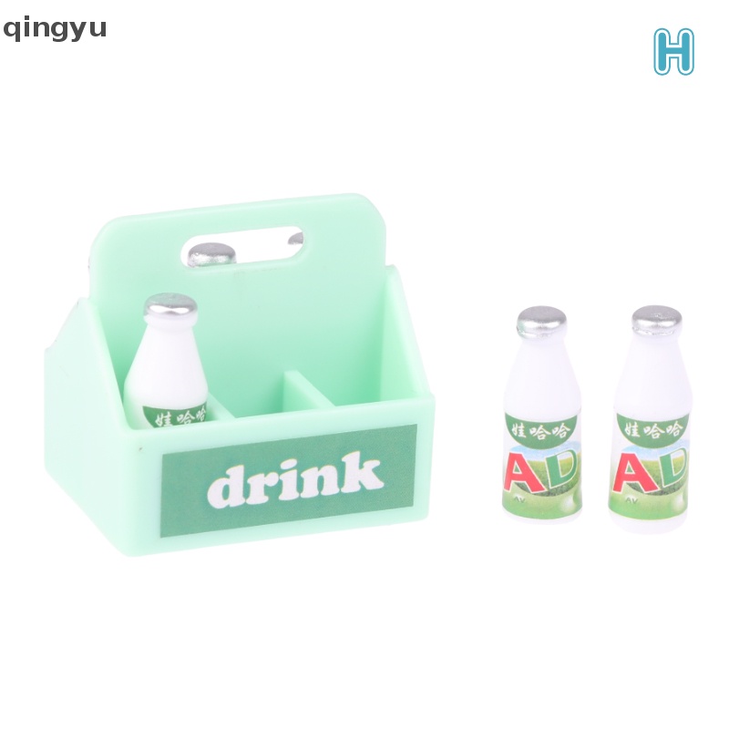 1 Bộ Bình Nước Uống Mềm Trang Trí Nhà Búp Bê Tỉ Lệ 1: 12