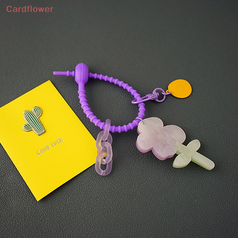 Móc Khóa Hình Hoa Tulip Ngọt Ngào Mới