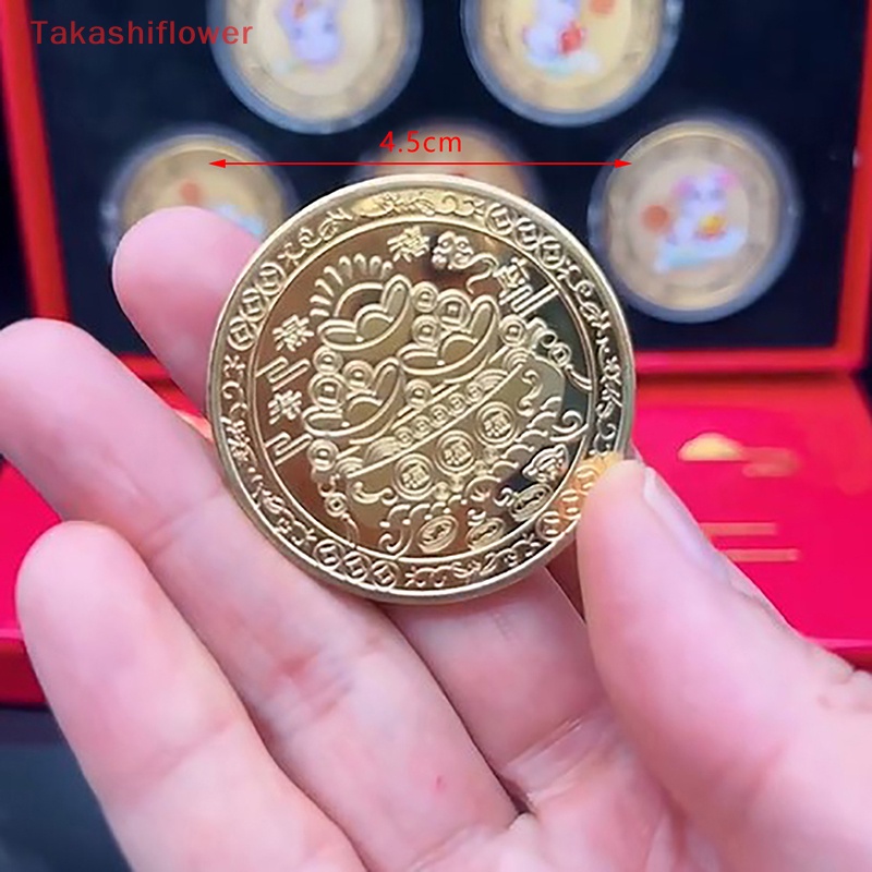 Đồng Xu May Mắn Năm Mới 2023 Phong Cách Trung Hoa