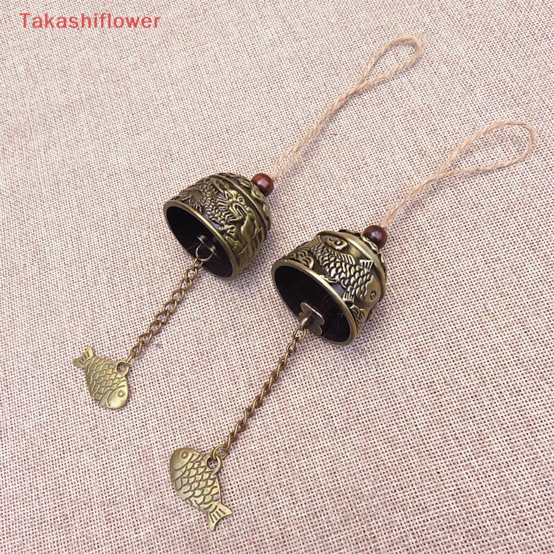 Chuông Gió Bằng Đồng Chạm Khắc Tinh Xảo Trang Trí Nhà Cửa