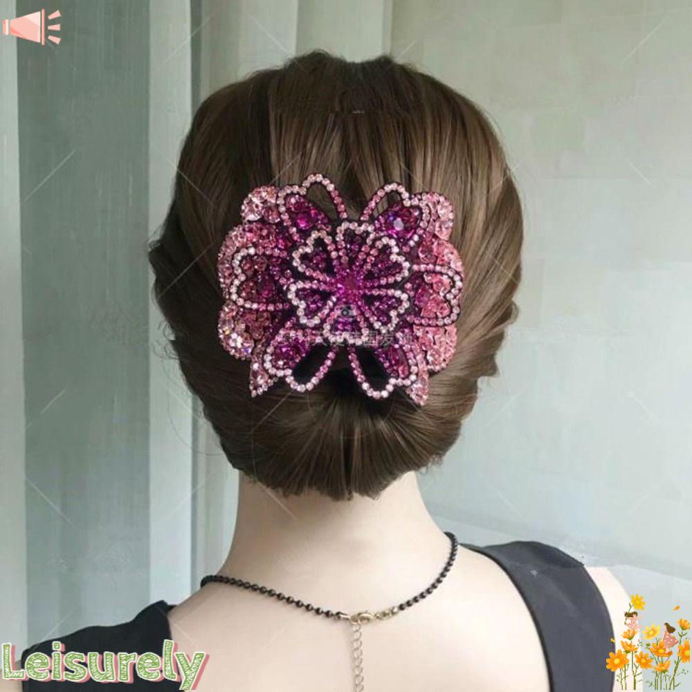 Kẹp Tóc Hình Hoa Thanh Lịch Thời Trang Mùa Xuân