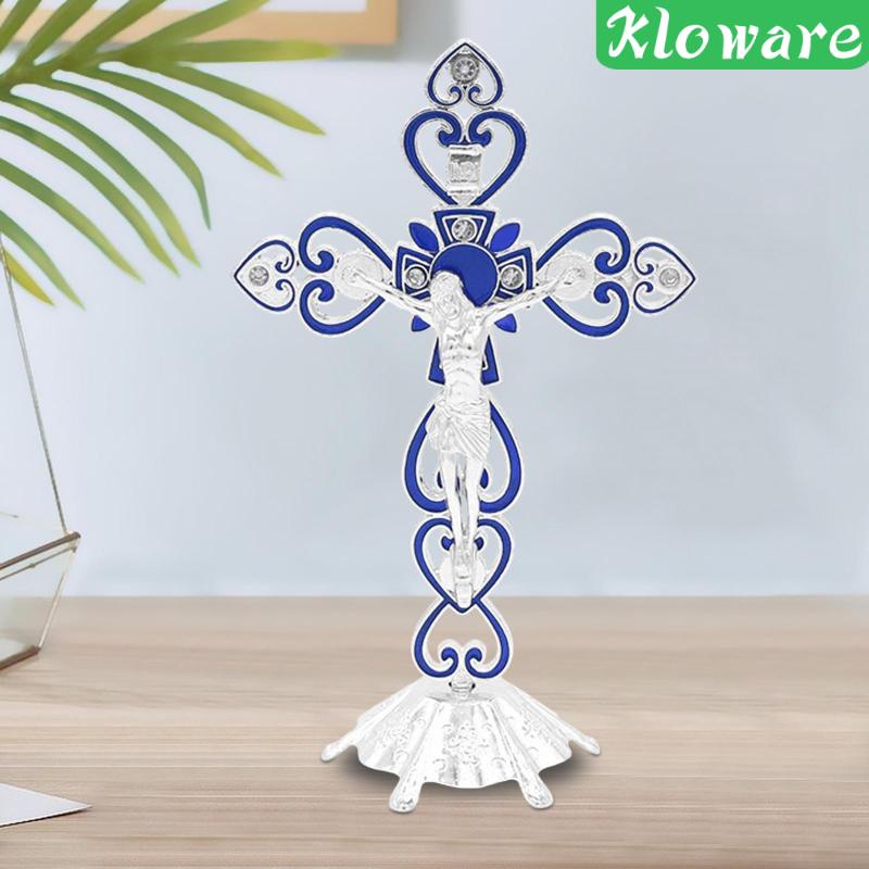 Giá Đỡ Kim Loại Hình Chữ Thập Dùng Trang Trí Bàn