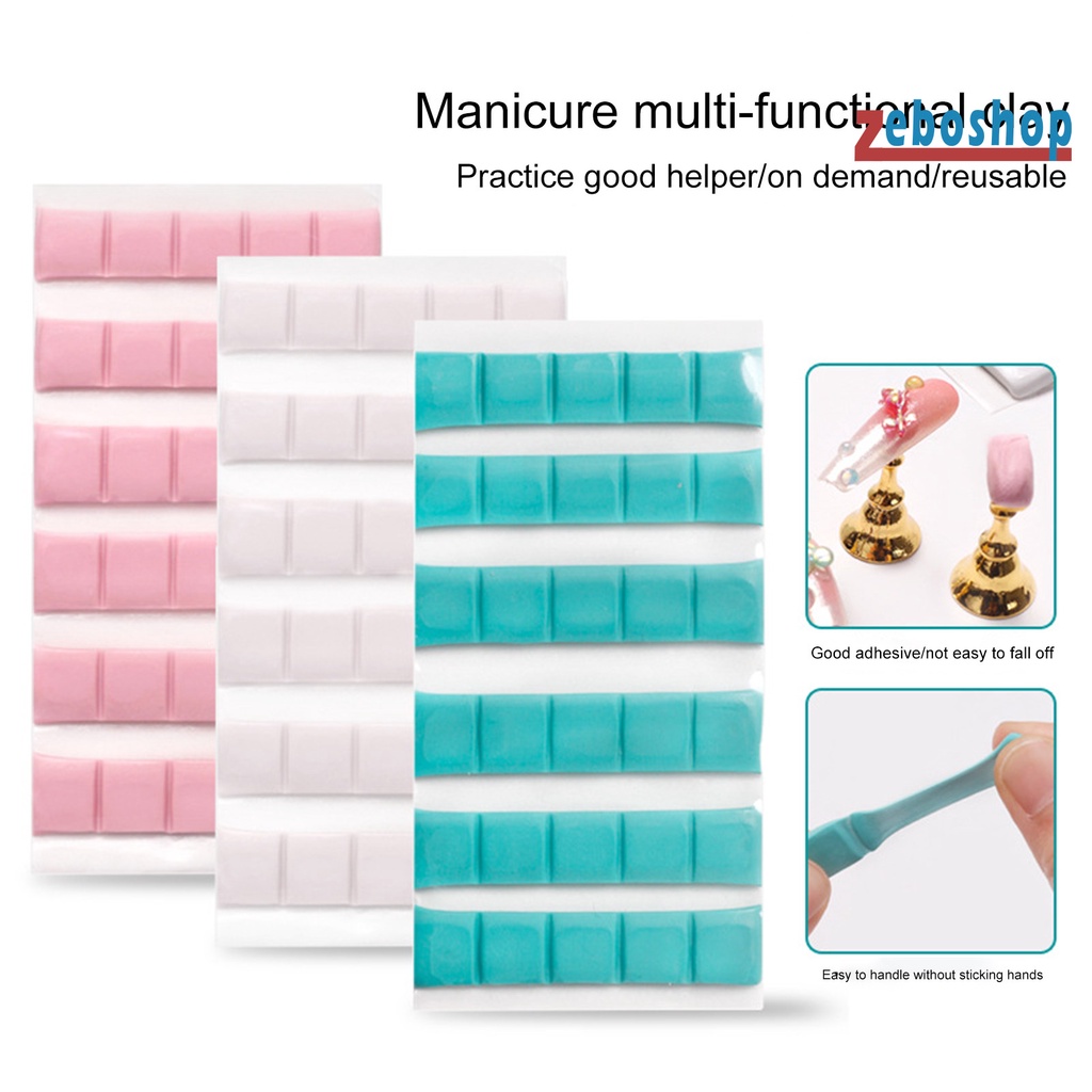 Túi 30 Miếng Dán Móng Tay Tự Dính Chống Rơi Đa Năng Tiện Dụng