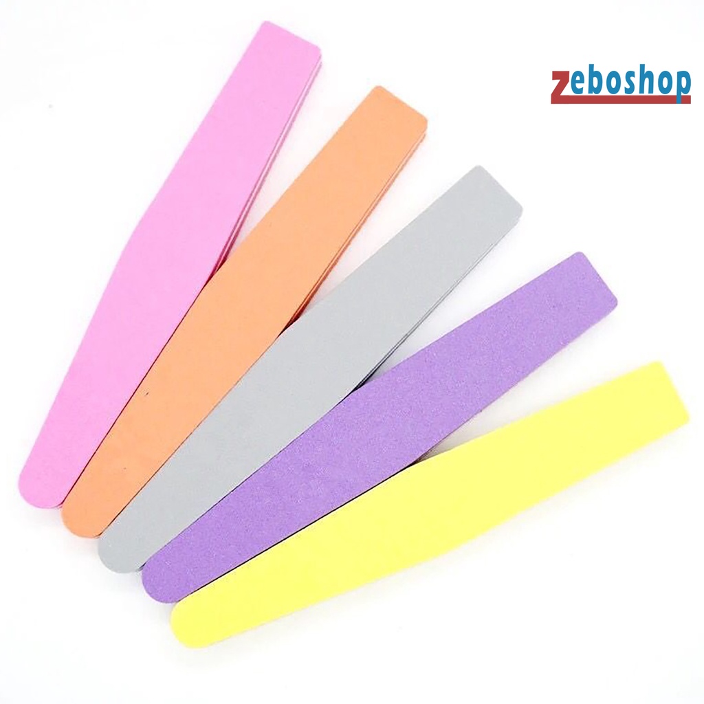Set 10 Miếng Xốp Dũa Móng Tay Có Thể Giặt Được
