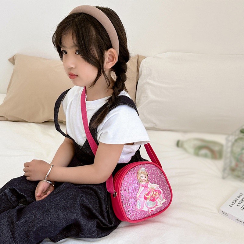 Túi Xách Bé Gái Túi Xách Đeo Vai Hình Vuông Họa Tiết Hoạt Hình Thời Trang Mùa Hè Cho Bé Gái Se7en