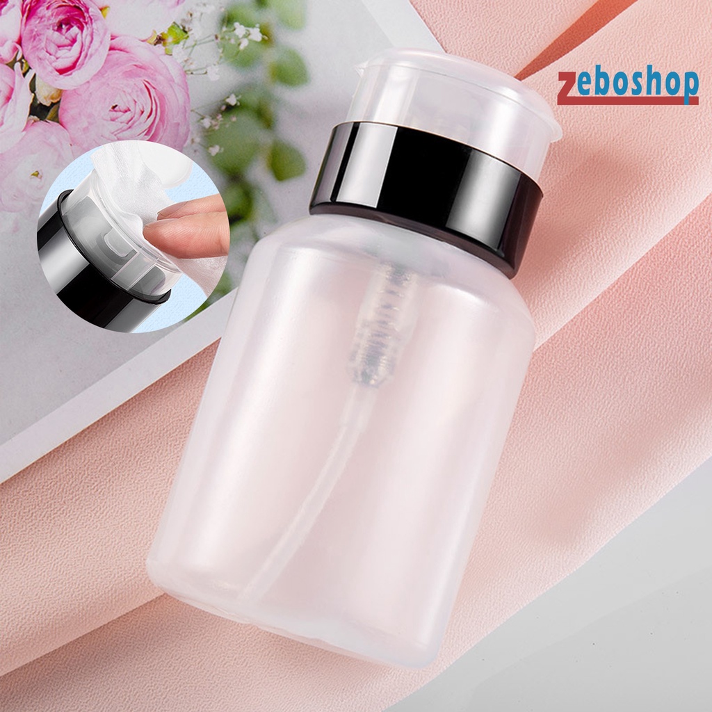 Lọ Rỗng Đựng Dung Dịch Tẩy Sơn Móng Tay 150 / 180 / 250ml Tiết Kiệm Không Gian Có Khóa