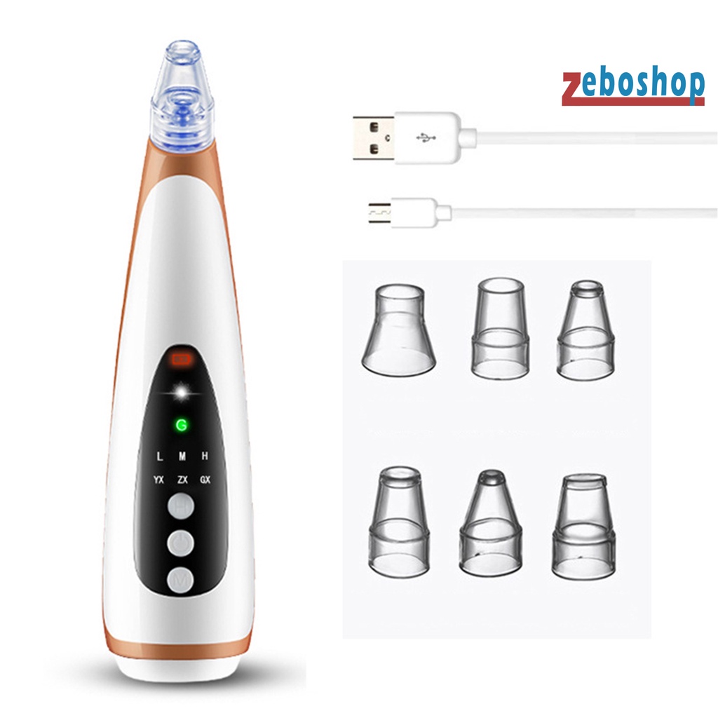 Máy Hút Mụn Đầu Đen Làm Sạch Lỗ Chân Lông Chăm Sóc Da Mặt