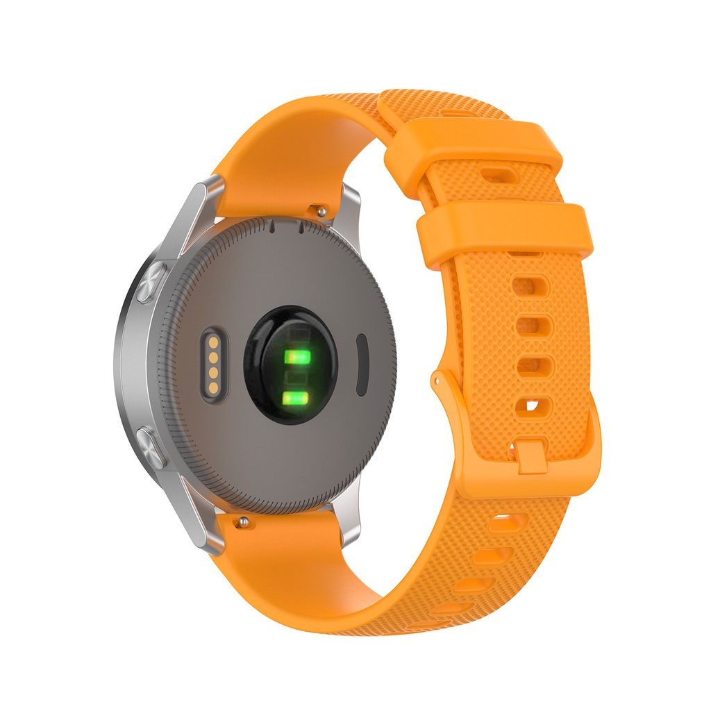 Dây Đeo Silicon 20mm Cho Đồng Hồ Thông Minh Huami Amazfit Bip 3 Pro Lite S U Pop / GTS 2 3 4 mini / Haylou LS02 / RS4