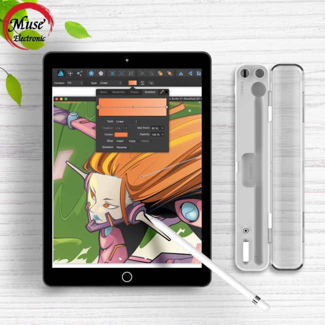 Hộp Đựng Bút Không Dây 2 Trong 1 Cho Ipencil 1 / 2