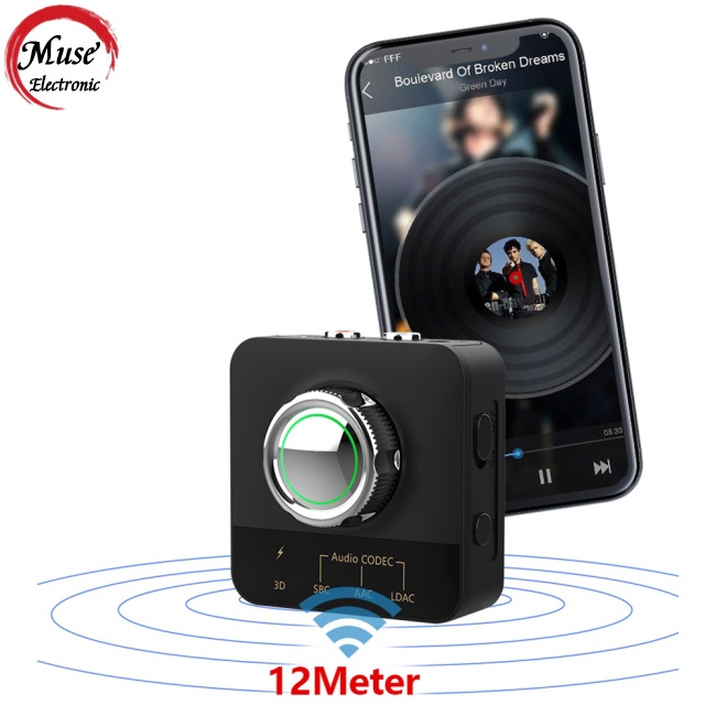 Thiết Bị Nhận Tín Hiệu Bluetooth 5.0 Jack Cắm 3.5mm Rca Hỗ Trợ Gọi Rảnh Tay Ldac Audio 3d