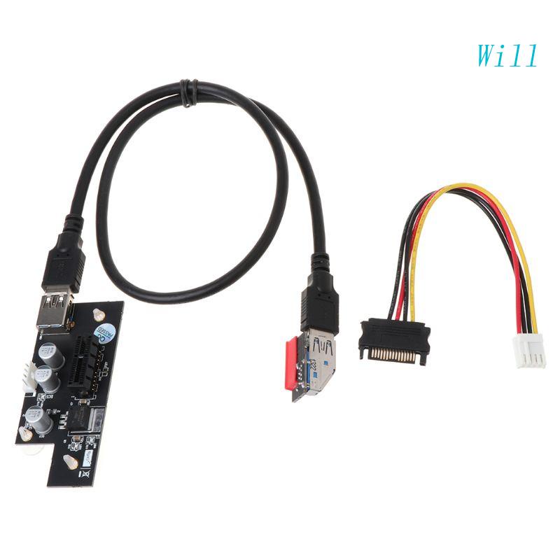 Card Mở Rộng PCI-E 1X Sang 16X