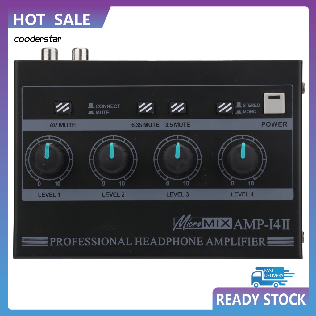 Bộ Khuếch Đại Âm Thanh Tai Nghe Bằng Kim Loại Tiện Lợi Dành Cho Ký Túc Xá