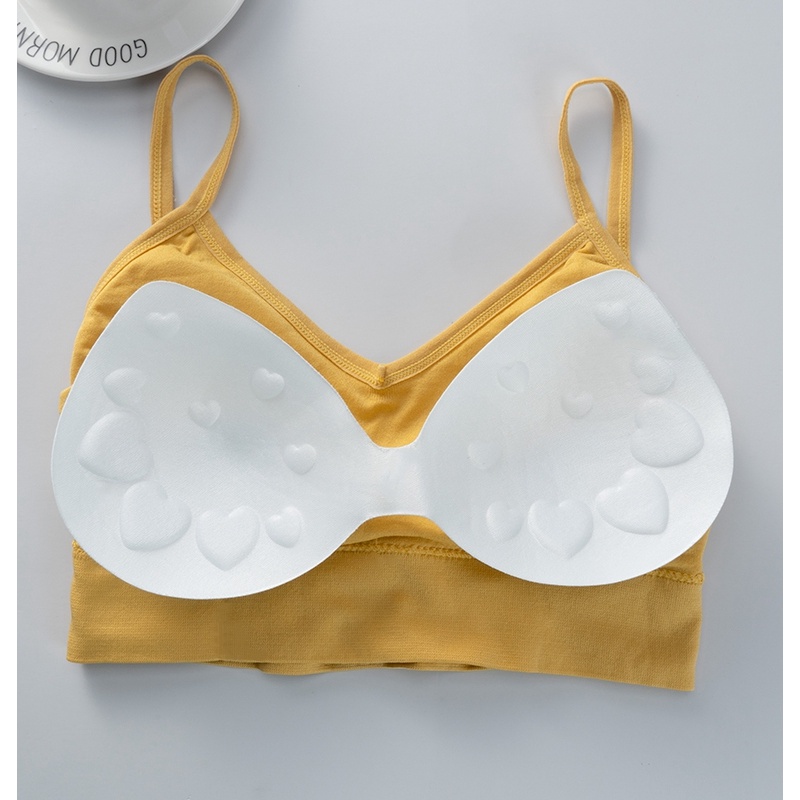 Áo Lót Nâng Ngực Không Gọng Không Đường May Lưng Quyến Rũ Cho Nữ