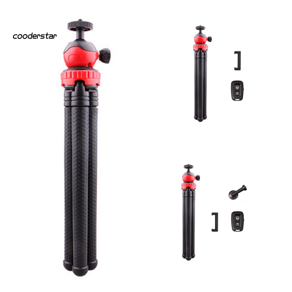 1 Bộ Chân Tripod Chống Trượt Gấp Gọn Linh Hoạt Cho Điện Thoại