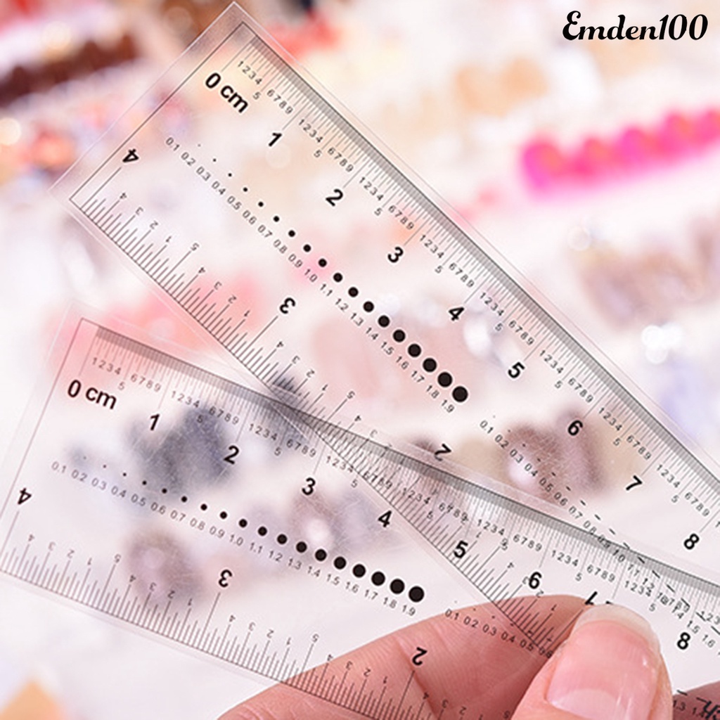 Set 100 Thước Đo Móng Tay Giả Tiện Lợi