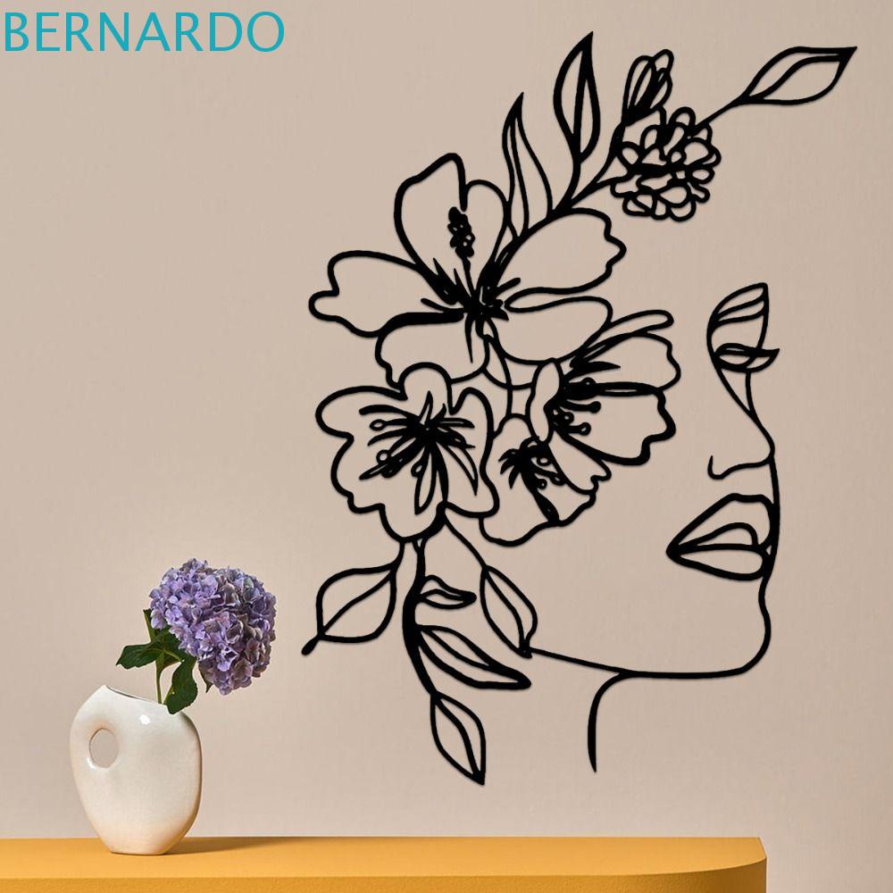 Bernardo Phông Nền Trang Trí Phòng Khách Điêu Khắc Khuôn Mặt Cô Gái Xinh Đẹp Tối Giản Sử Dụng Rộng