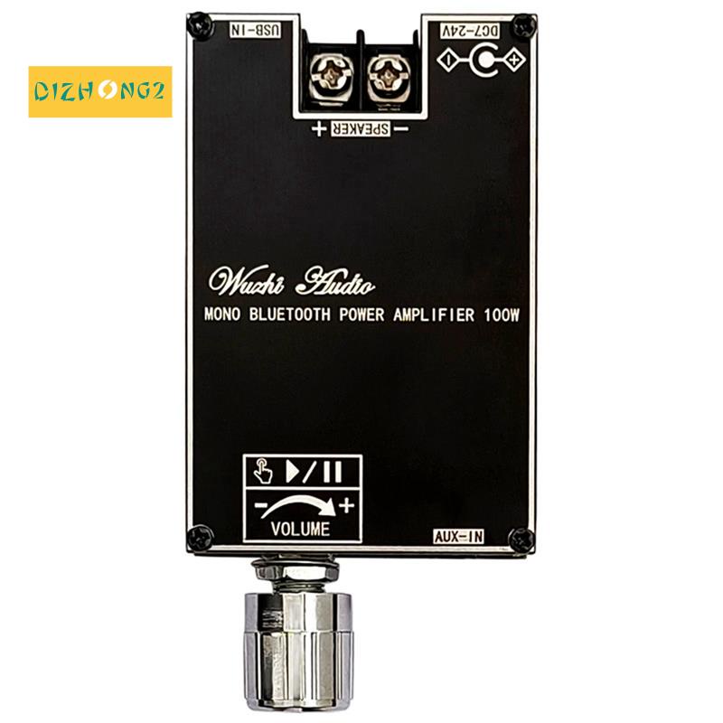 Bo mạch khuếch đại âm thanh Bluetooth Mono 100W với chức năng hộp TWS TPA3116D2 DC7-24V ZK-1001B
