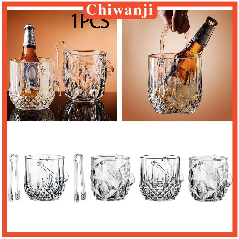 Xô Đựng Đá Uống Rượu Sâm Panh Bằng Acrylic Cho Tiệc Tùng