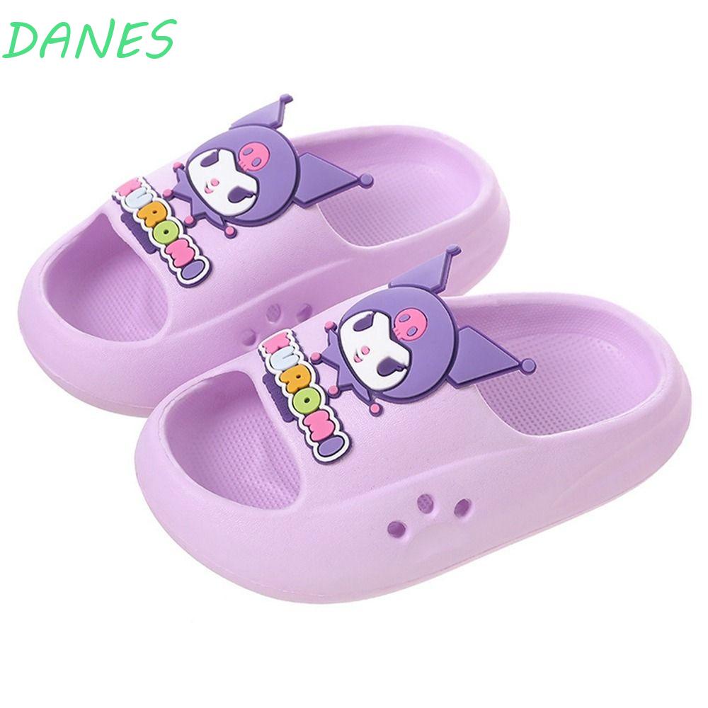 Dép Xỏ Ngón Đế Bằng Họa Tiết Hoạt Hình Cinnamoroll Dễ Thương Thoải Mái Thời Trang Đi Biển Cho Nữ