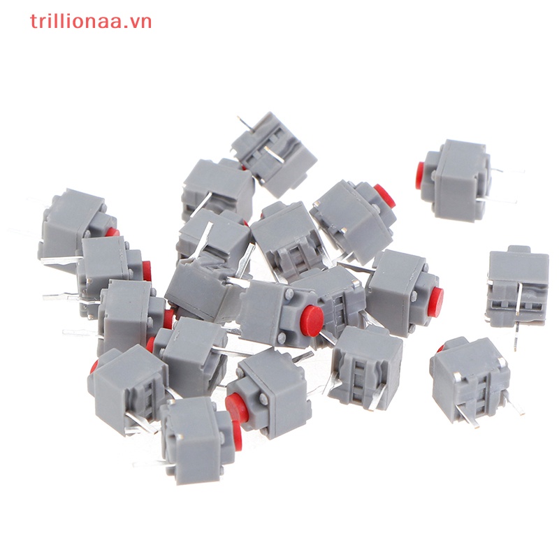 Set 20 Nút Công Tắc Micro Không Dây 6 * 6 * 7.3