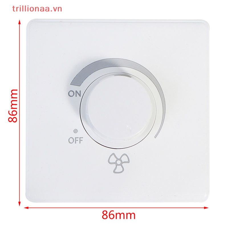 Công Tắc Điều Khiển Quạt Trần 86 Loại 220V 10A