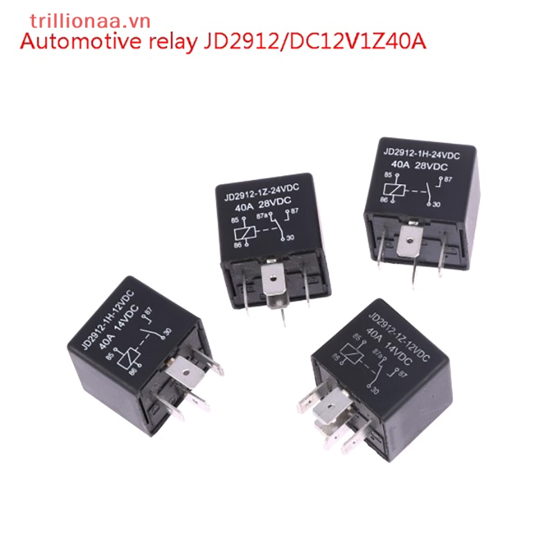 Rơ Le Thay Đổi Trillionaa 12V Volt 40A AMP 5 Pin Cho Xe Hơi / Xe Máy / Tàu Thuyền