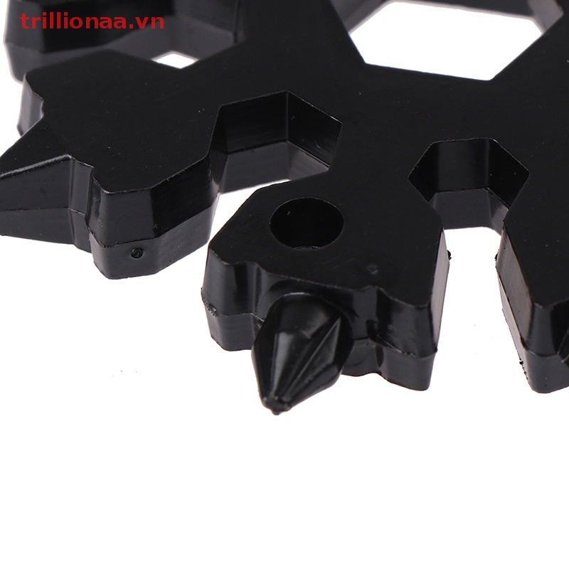 Tua Vít Đa Năng 18 Trong 1 Bằng Thép Không Gỉ Hình Bông Tuyết