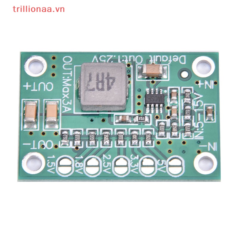 Bảng Mạch Hạ Áp DC Từ 5~16v Xuống 1.25v 1.5v 1.8v 2.5v 3.3v 5v 3A Chuyên Dụng