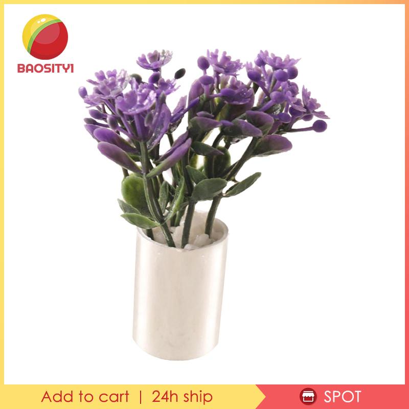 Mô Hình Chậu Cây Mini Tỉ Lệ 1 / 12 Trang Trí Tiểu Cảnh / Phòng Ngủ / Lối Đi Sân Vườn