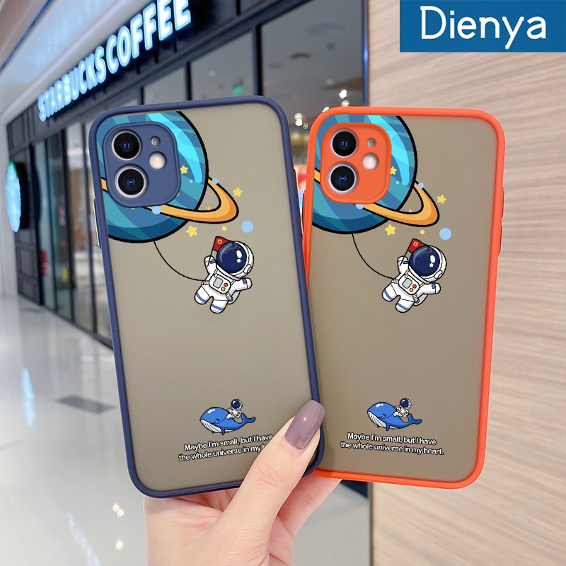 Ốp Điện Thoại Cứng Viền Silicon Dẻo Trong Suốt Họa Tiết Phi Hành Gia Dễ Thương Chống Sốc Cho Huawei P50 Pro