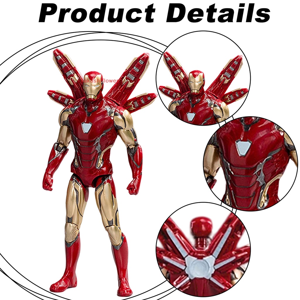 Mô Hình Nhân Vật Iron Man Trong Avengers 41608-02MK85