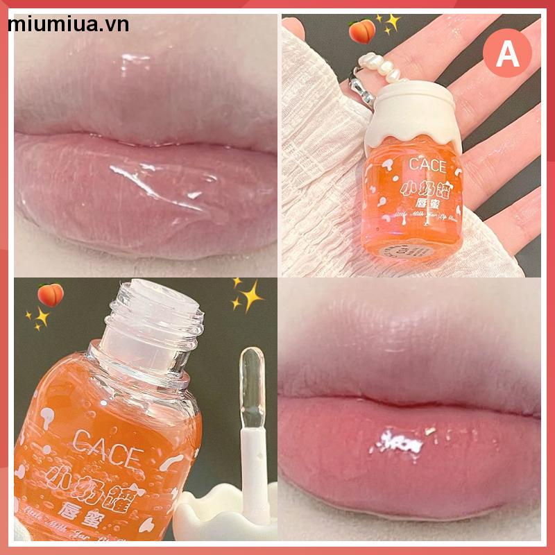 miumiuaSon Bóng Có Nhũ Siêu Lấp Lánh Căng Mọng Môi