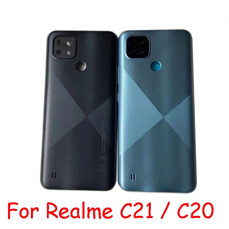 Mặt Lưng Điện Thoại Chất Lượng Cao Thay Thế Chuyên Dụng Cho OPPO Realme C21 RMX3201 / C20 RMX3063 RMX3061