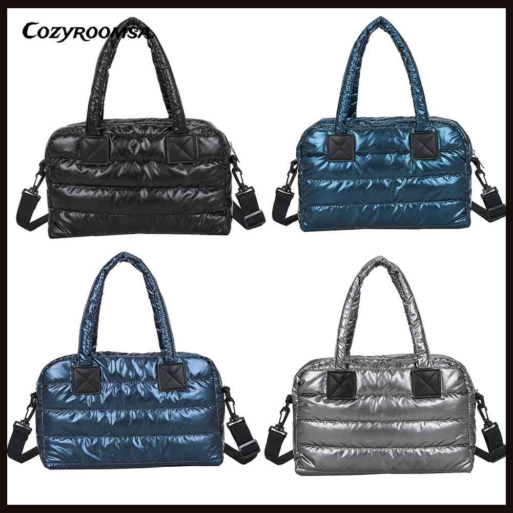 Túi Đeo Chéo Cỡ Lớn Bằng Nylon Cotton Phong Cách Cổ Điển Cho Nữ