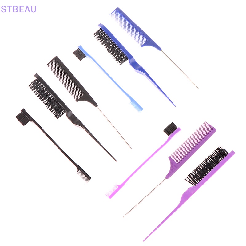 Set 3 Lược Chải Tóc Hai Mặt Tạo Kiểu Tóc Thời Trang