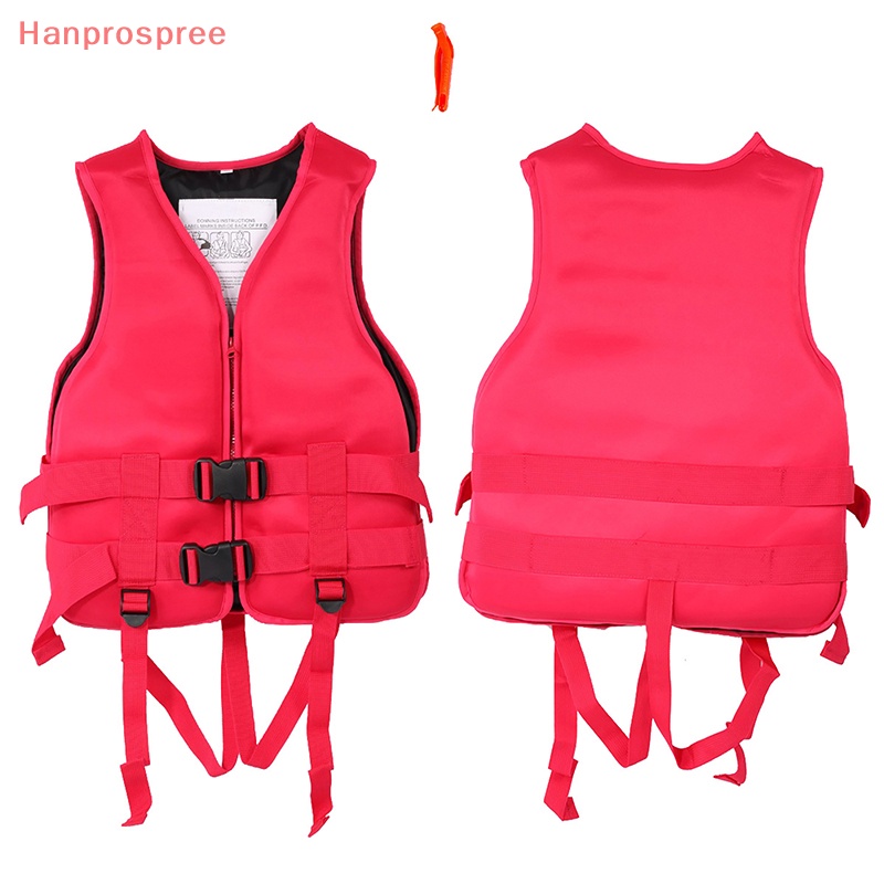 Hanprospree &gt; Áo Phao Cứu Hộ Neoprene Dành Cho Người Lớn Trẻ Em Đi Bơi Lội / Trượt Tuyết Không Tay Mới