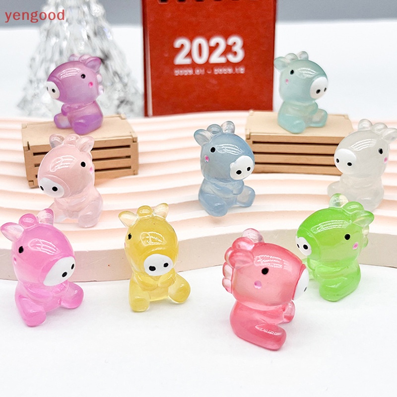 Set 2 Tượng Ngựa Dạ Quang Trang Trí Nội Thất Đẹp Mắt