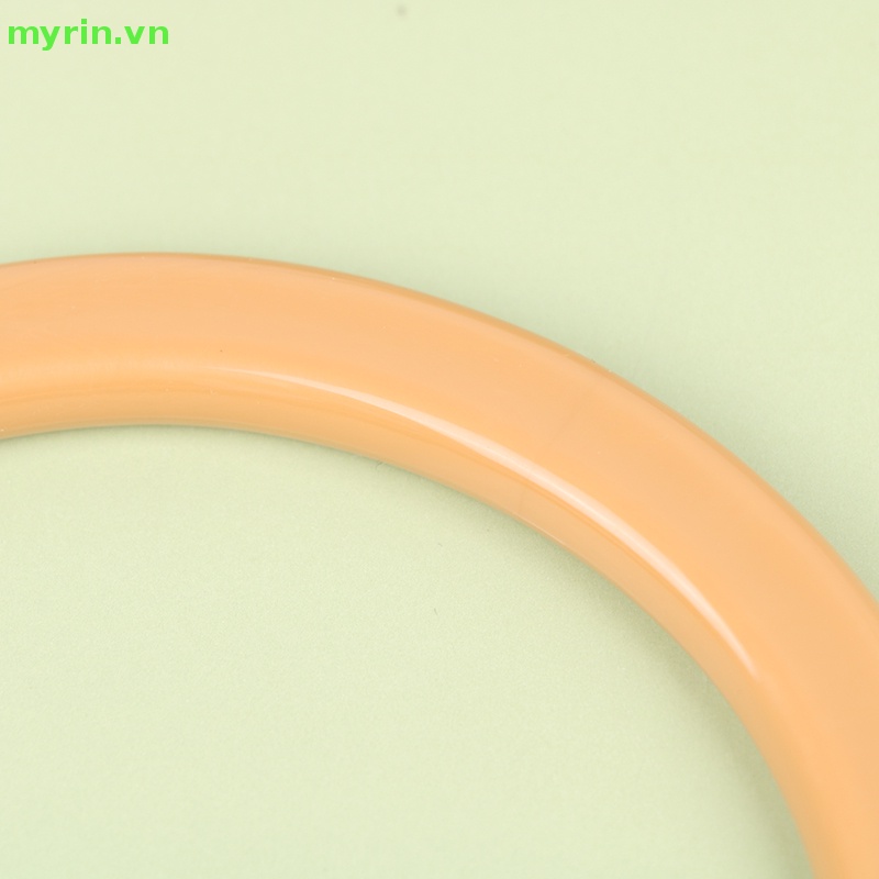 Tay Cầm Túi Xách Hình Chữ D Bằng Nhựa Resin Thủ Công